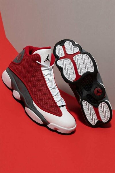 Baskets Air Retro Rouge