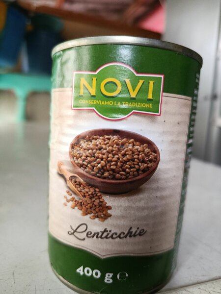 Lentilles en conserve NOVI 400g