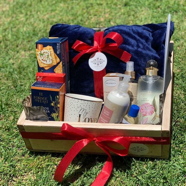 Gift set with cosmetics