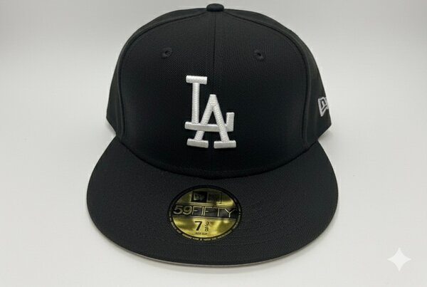 Casquette New Era LA 59Fifty noir
