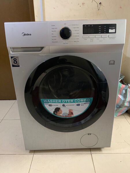 Midea washing machine 8kg