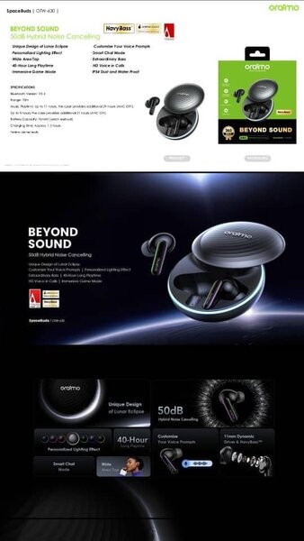 Oraimo Écouteur ANC #J-best Sh