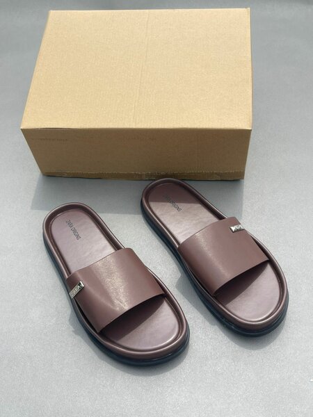 Sandales marron homme élégantes