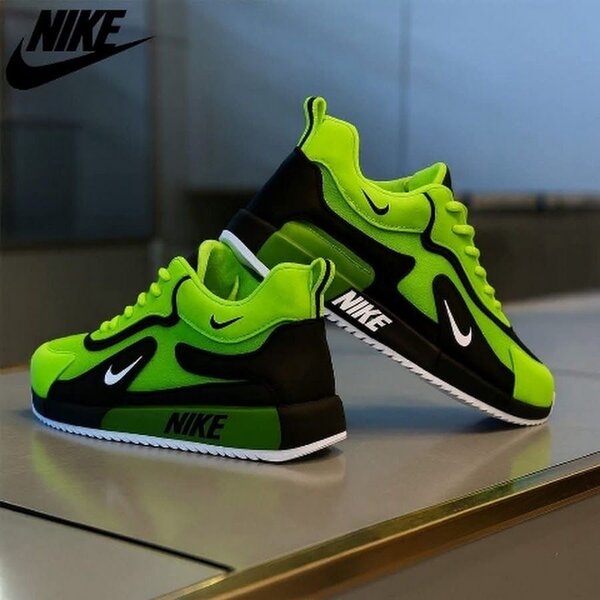 Chaussures Nike Air Max vertes