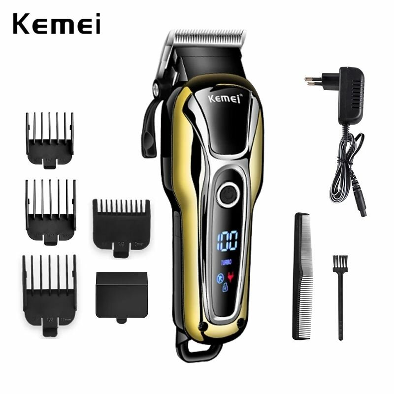 Tondeuse à cheveux  rechargeable kemei 1990