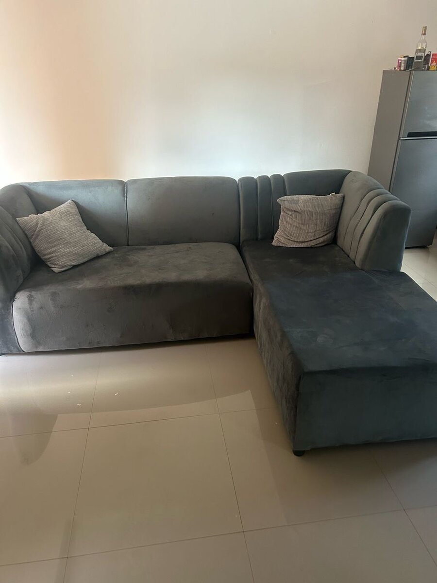 L shaped sofa