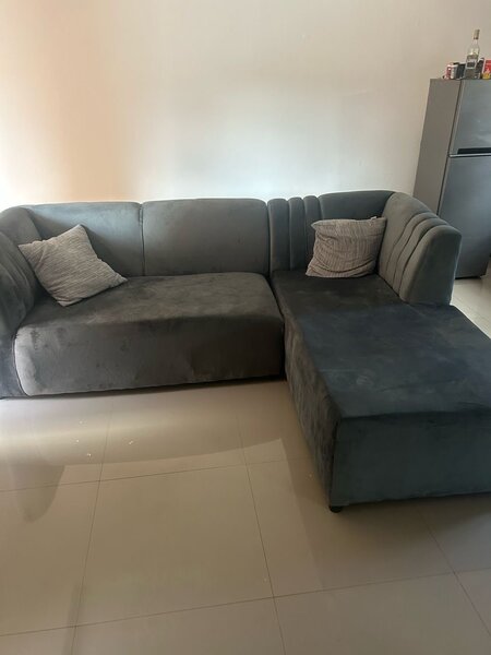 L shaped sofa