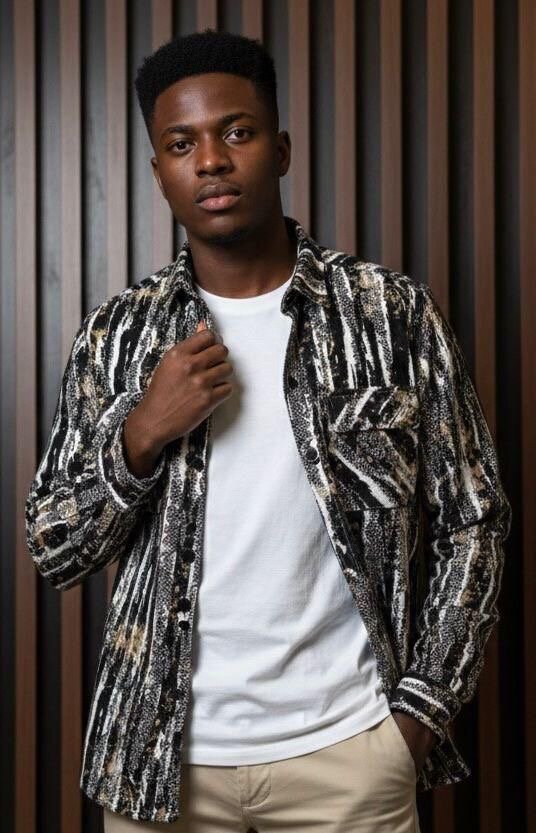 Chemise à motifs tendance