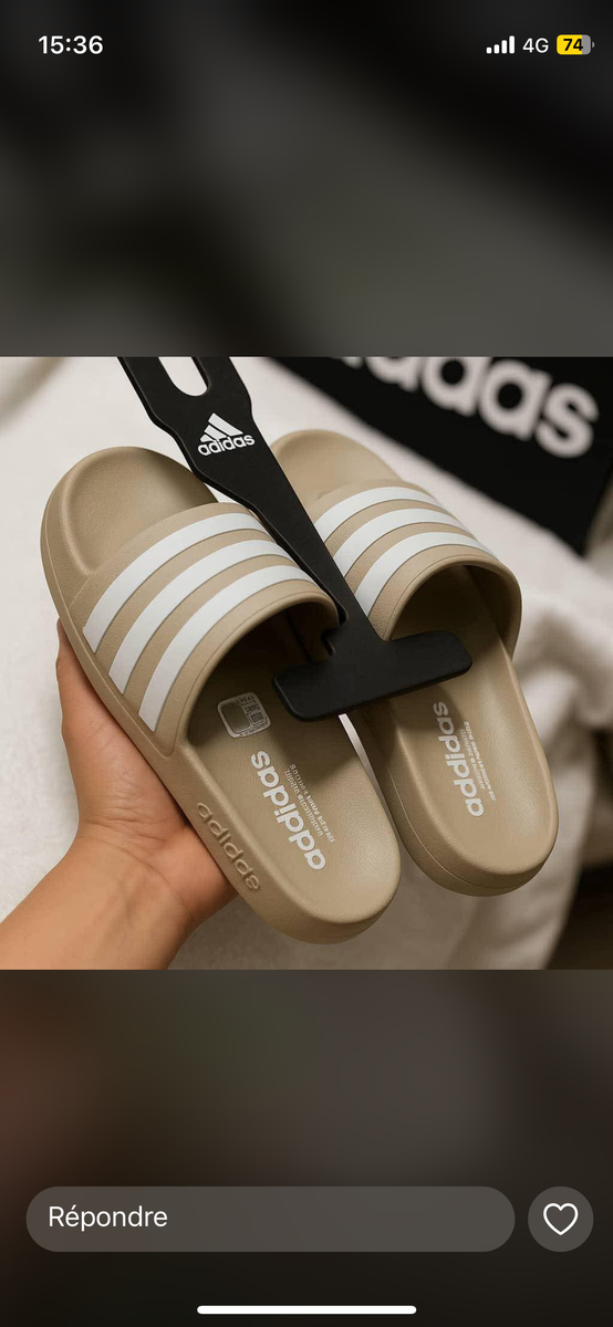 Claquettes confort Adidas