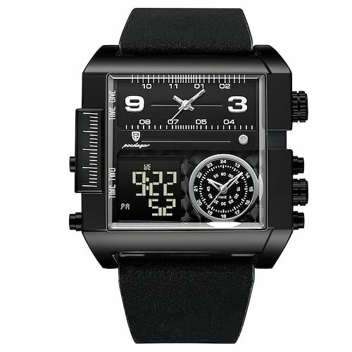 Montre multifonction noire