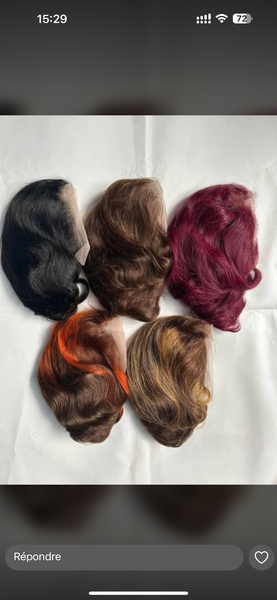 Perruque coupée dame