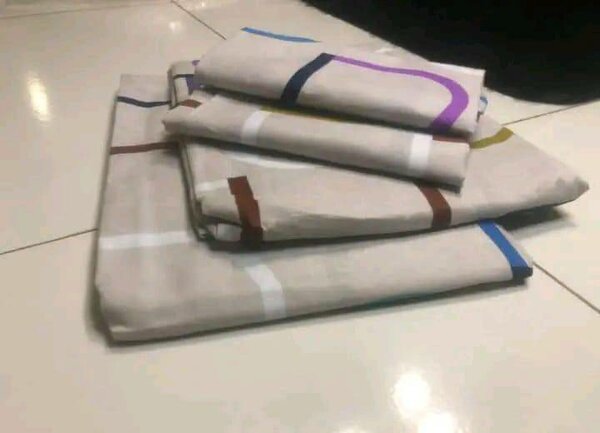 A set of beautiful and soft bed linen (double size)