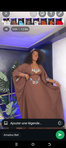 Robe Caftan Élégante Femme