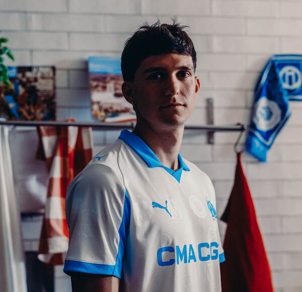 Maillot domicile de Marseille