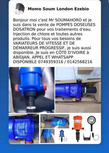 Pompe Doseuse Dosing Dosatron