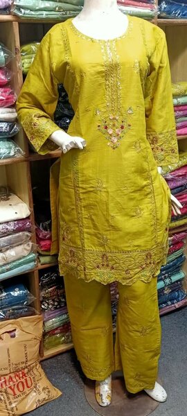Eid collection summer 2pcs suit doriya cotton