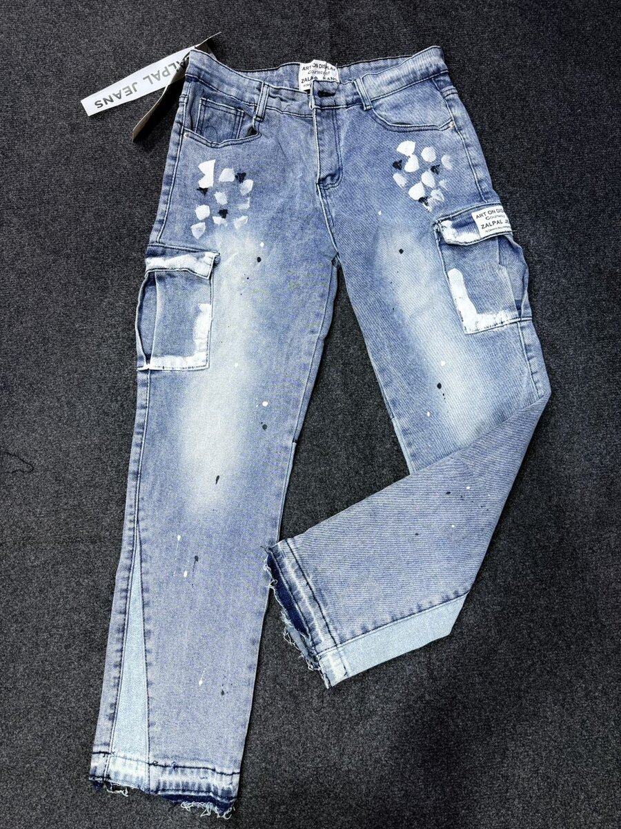 Jeans cargo homme moderne