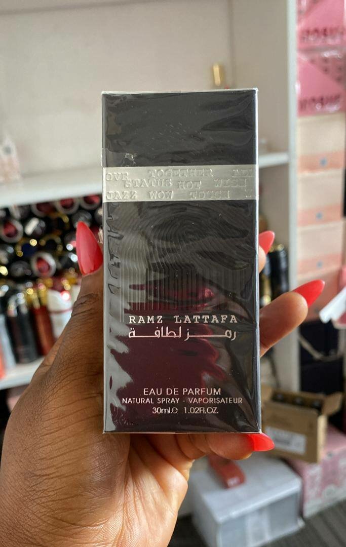 Perla perfume, I am white (Lattafa )@85gh,Ramz 30ml@ 85gh