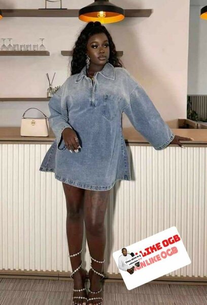 Mini Robe en jeans