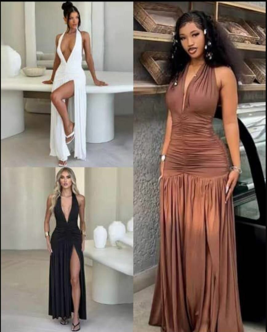 Robe glamour longue élégante