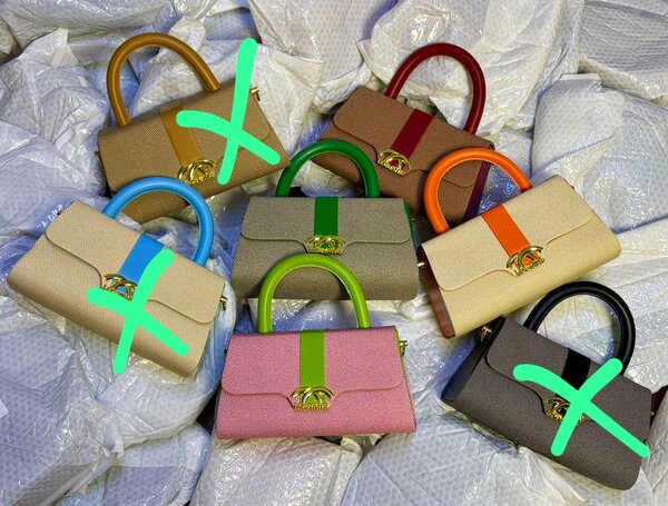 Sacs à main élégants multicolores