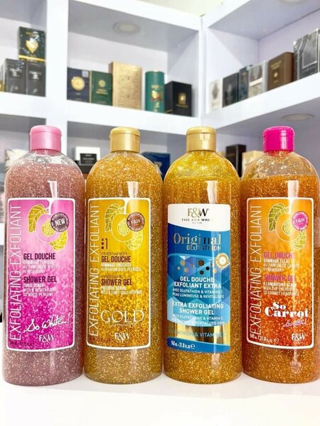 Gel de douche gommant