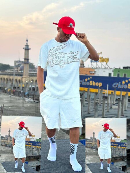 Ensemble culotte et tee-shirt homme