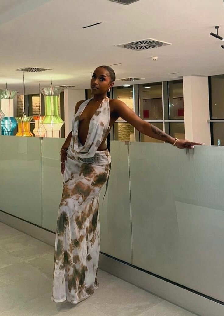 Robe Longue Éléguante Féminine