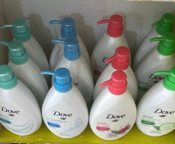 Dove  bain de Douche  6 pc