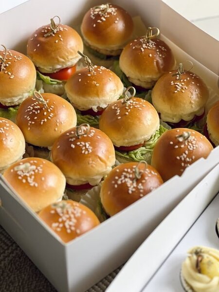 Gourmet Mini Burger Platter