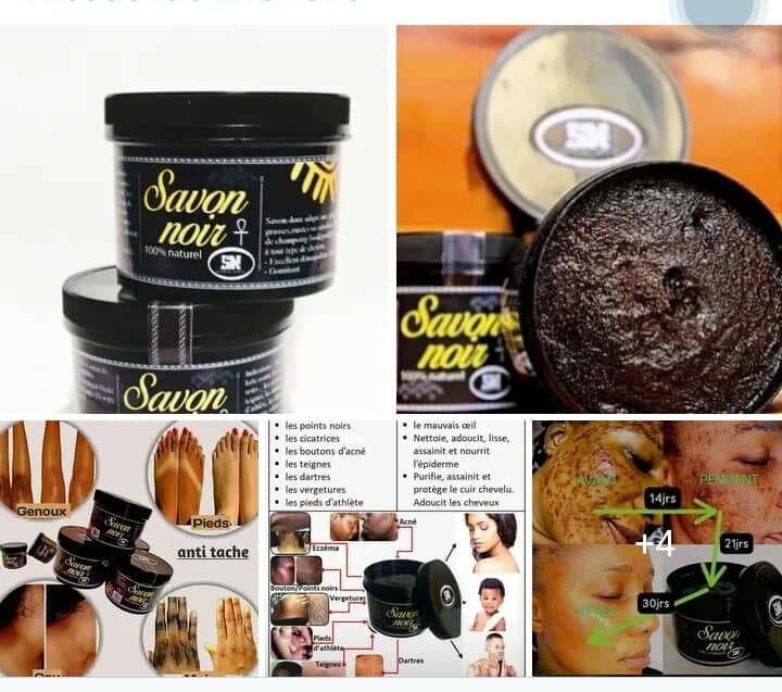 Savon Noir Naturel Exfoliant