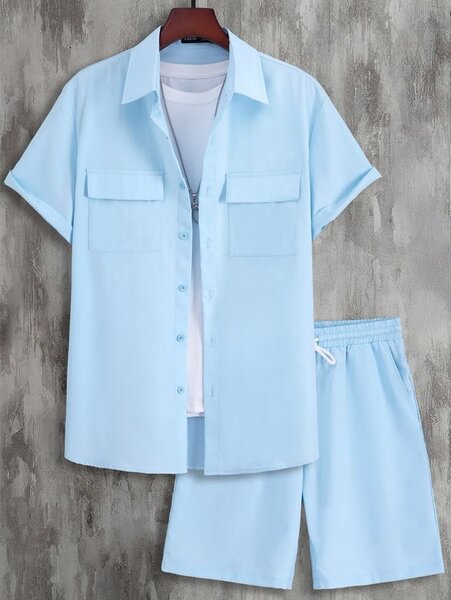 Ensemble chemise et short homme