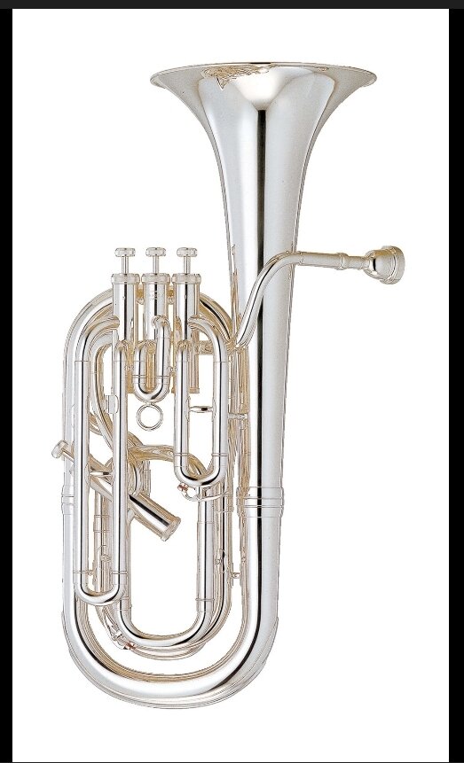 Tuba basse en laiton