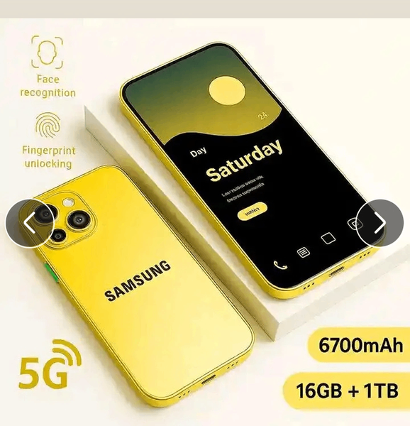 Samsung 5G jaune - 6700mAh
