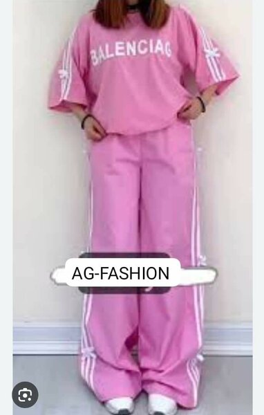 Ensemble de survêtement rose femme