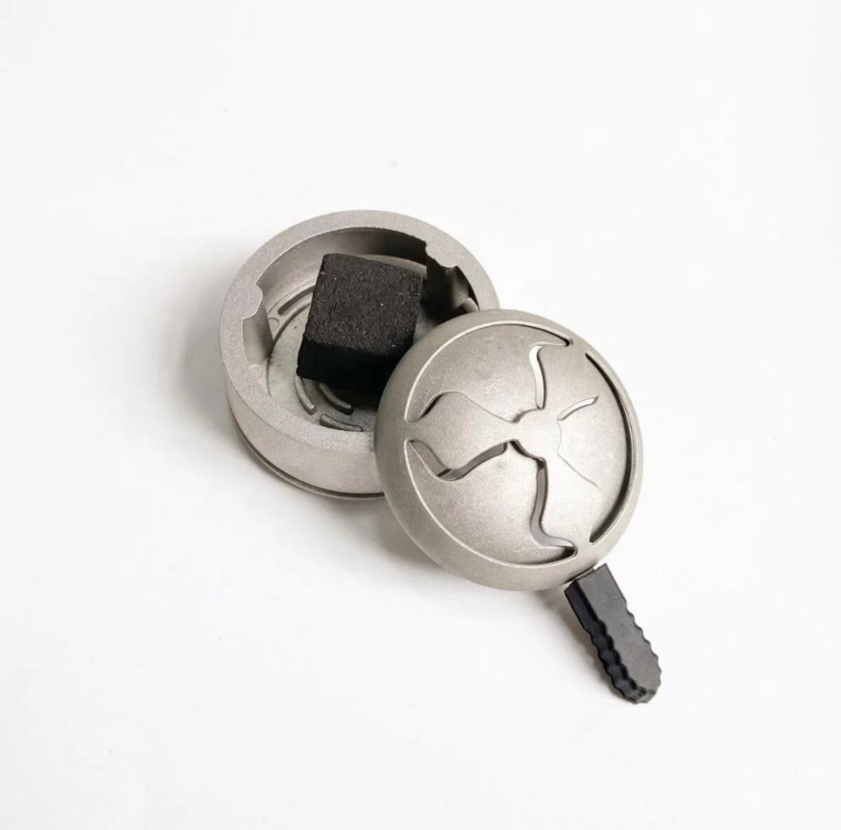 Ensemble de narguilé avec porte-charbon