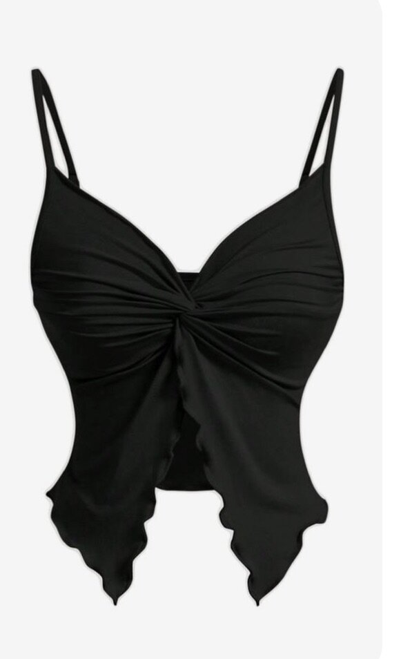 Top bustier plissé femme