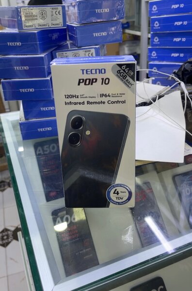 TECNO POP 10 Smartphone 6.6"