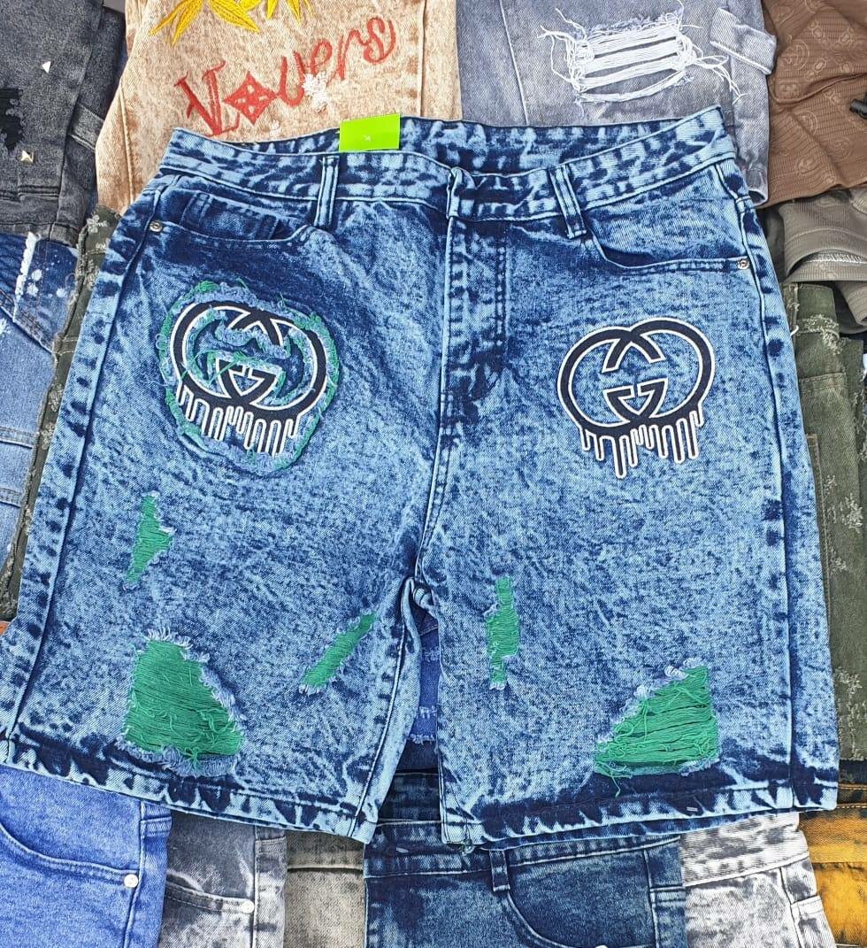 Shorts en denim décontractés
