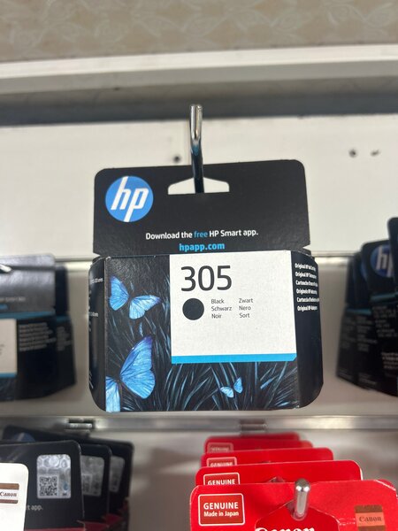Cartouche d'encre HP 305 noire