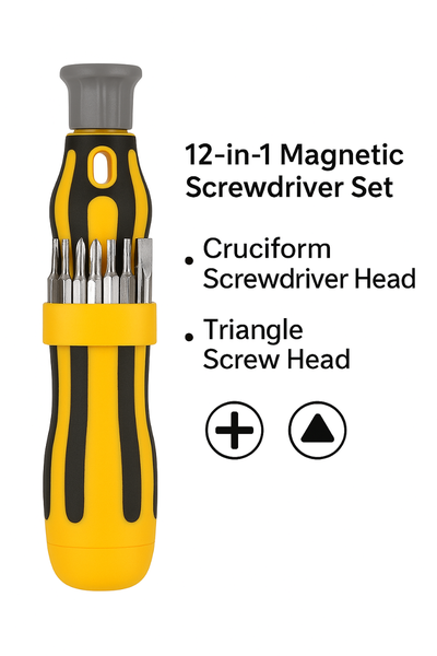 Tournevis Magnétique 12-en-1