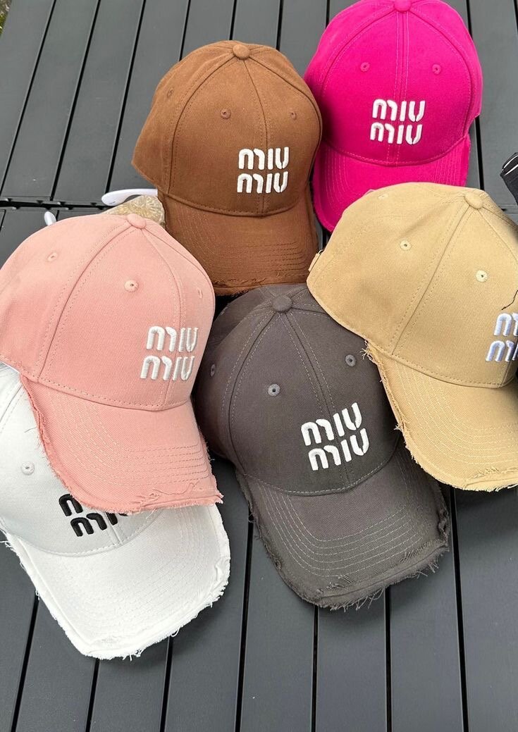 Casquettes tendance en coton