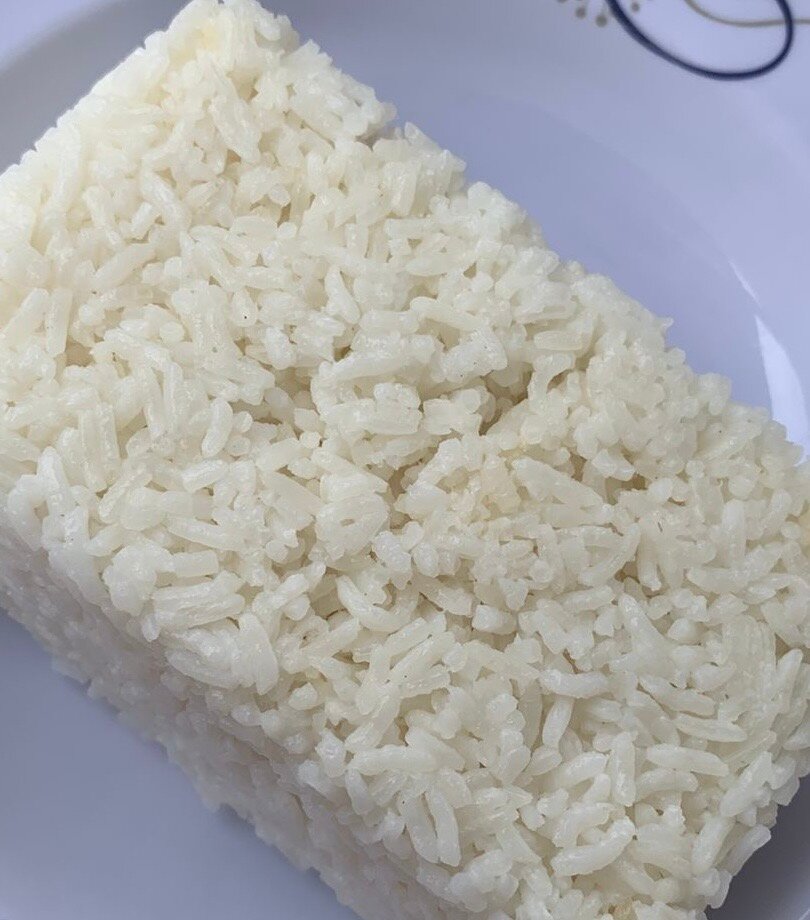 Riz et Sauce épinard