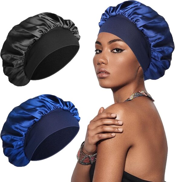 Bonnet de nuit en satin