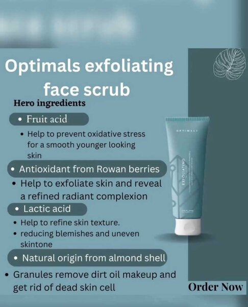Oriflame Optimals Exfoliting Face Scrub