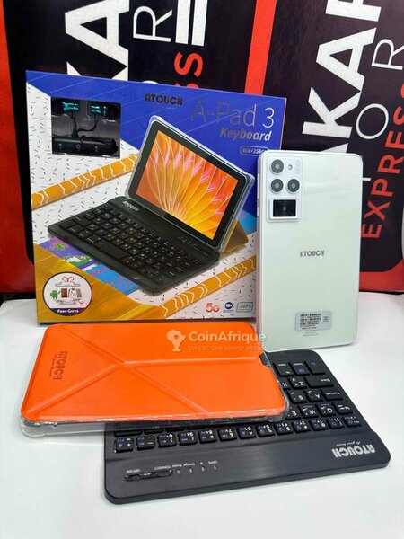 Tablette éducative écran blindé avec clavier Apad_3