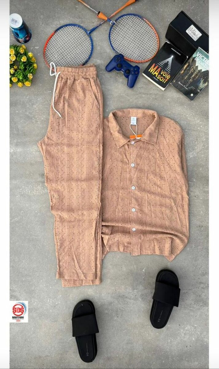 Ensemble de pyjama homme en lin