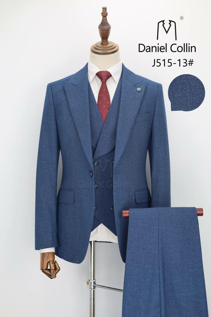 QUALITY DANIEL COLLIN 3PCS SUIT