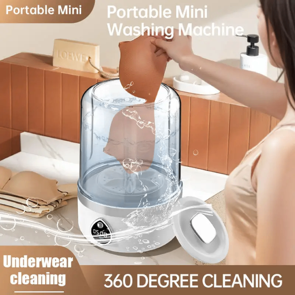Mini lave linge portable pour sous-vêtements