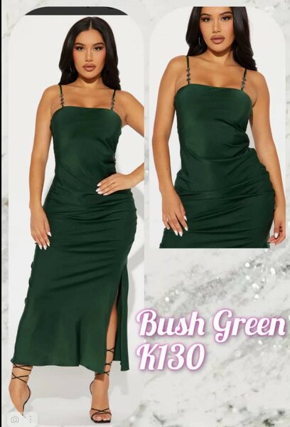 Beautiful and stylish women's dress  green
